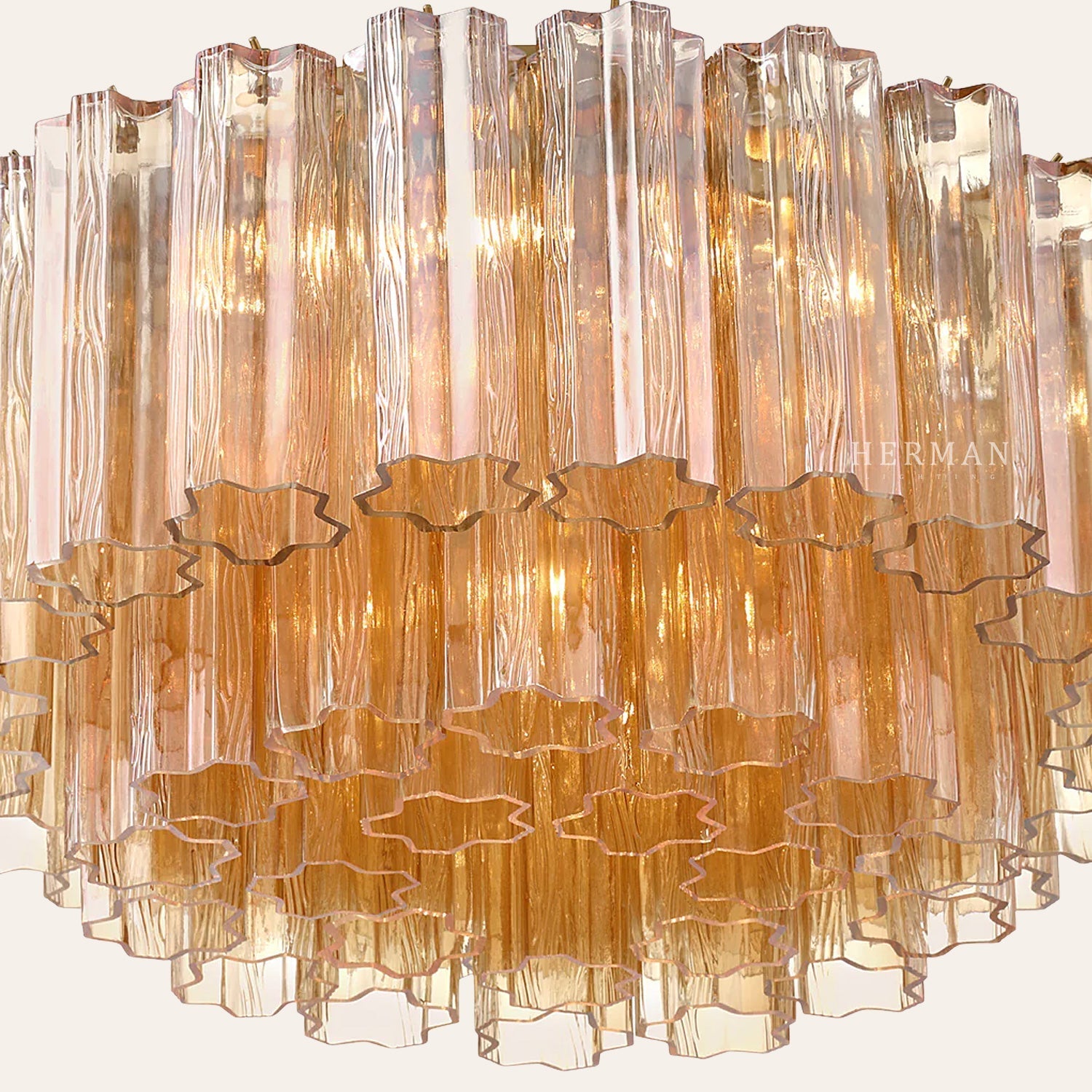 Addis Murano Glass Flushmount 22"/32"