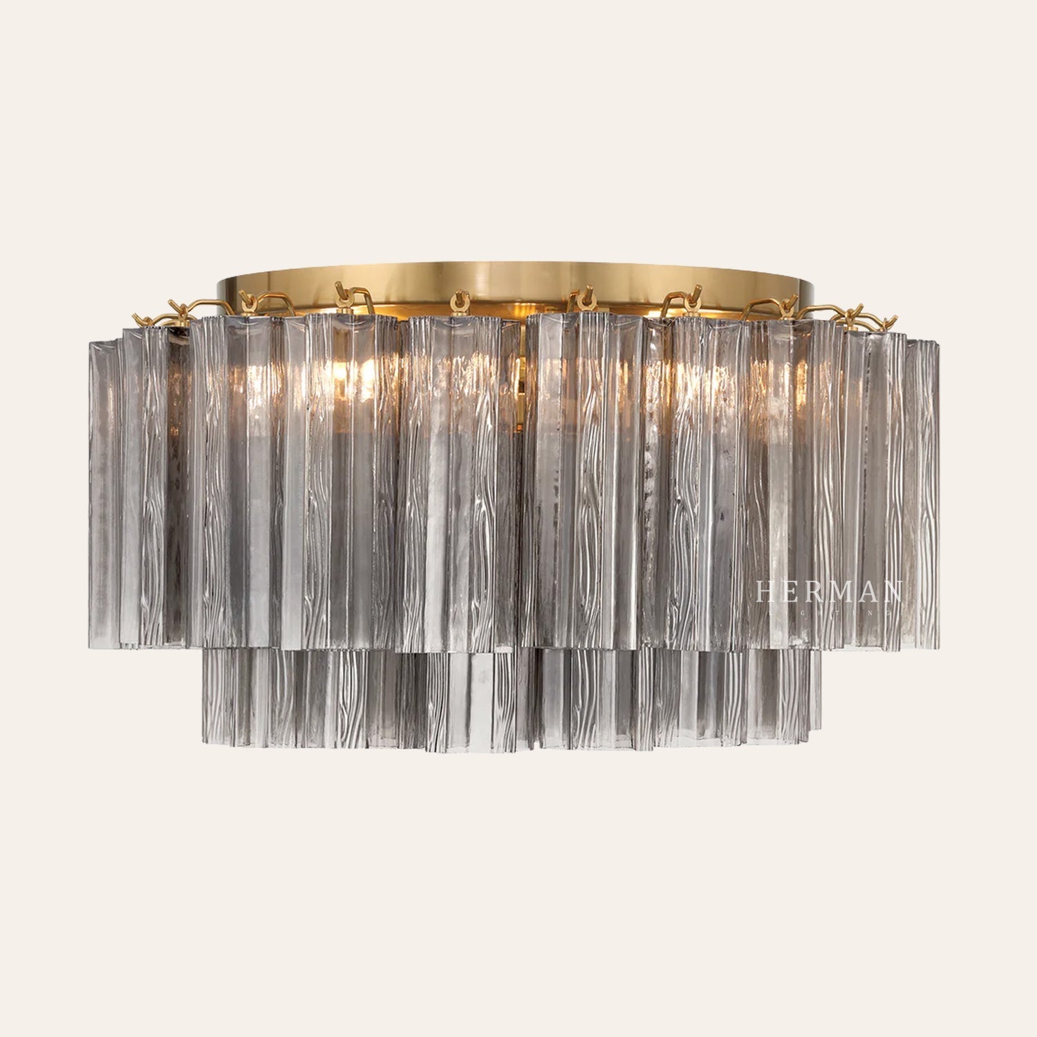 Addis Murano Glass Flushmount 22"/32"