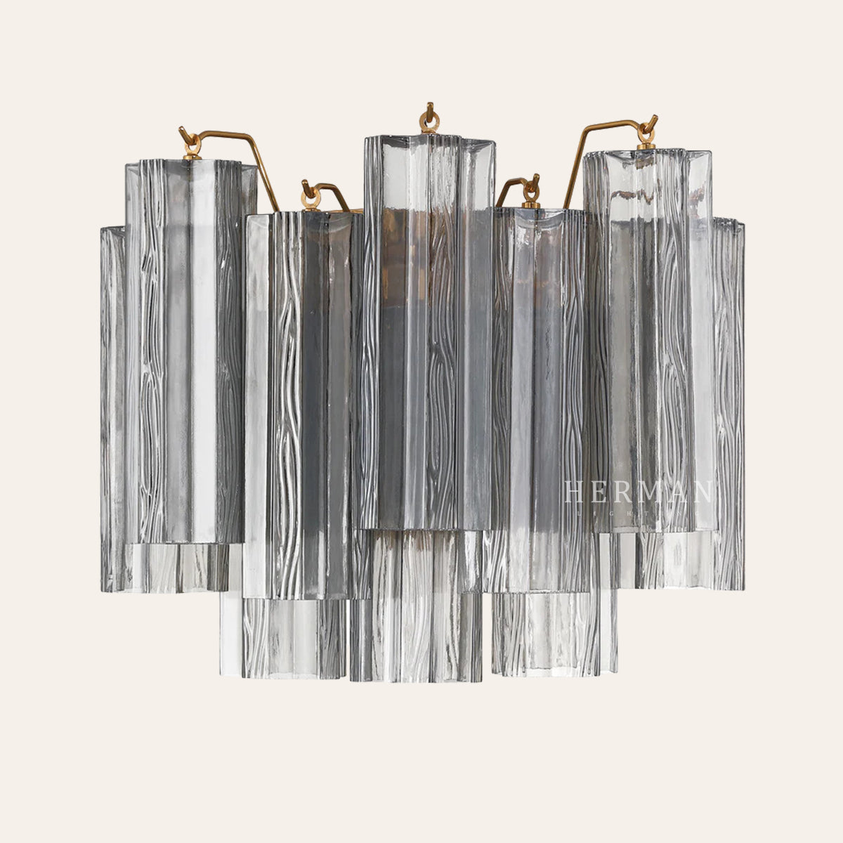 Addis Murano Glass Wall Light 14''W