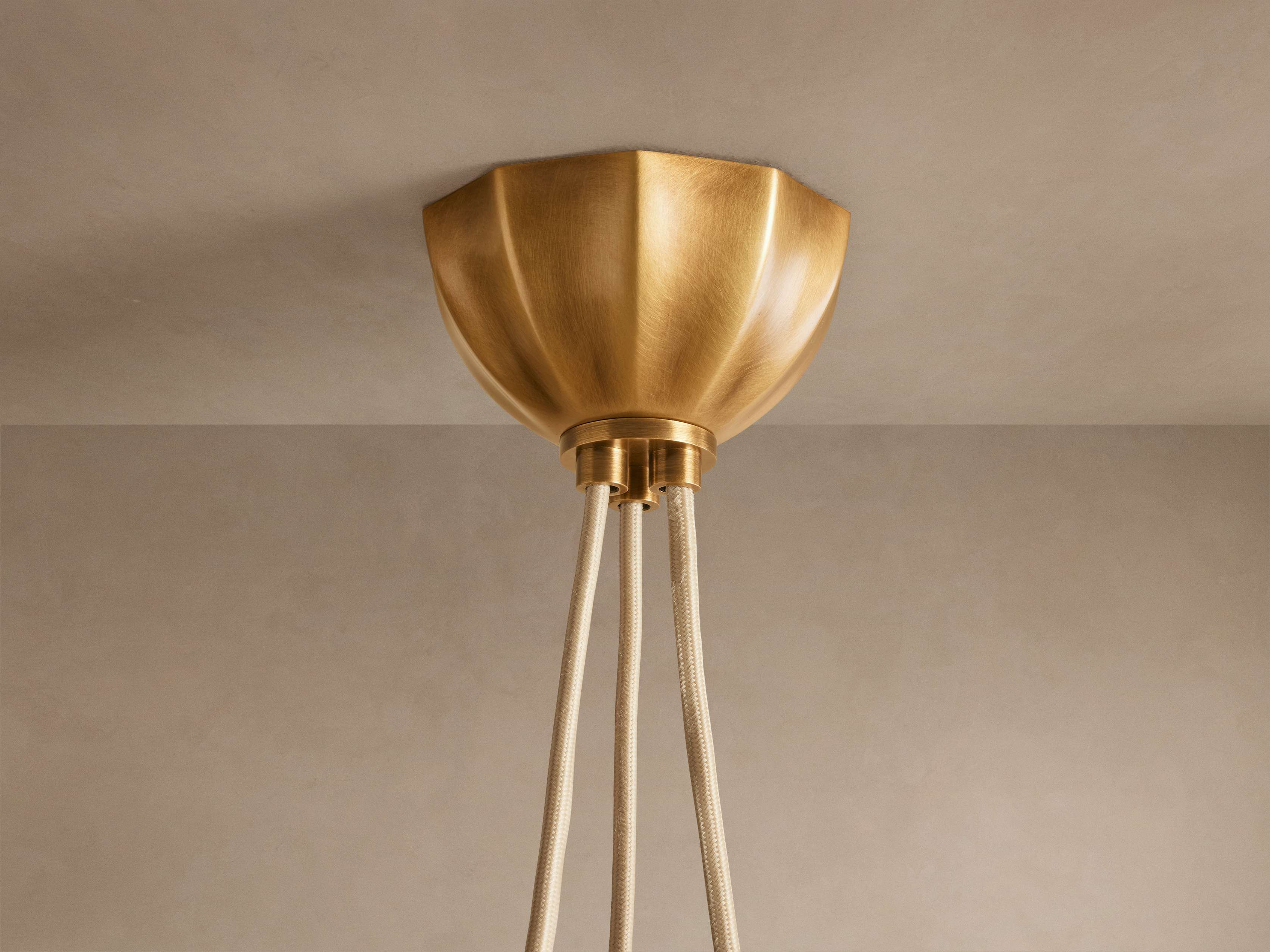 Agnes Chandelier material and finish detail