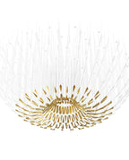 Airy Angled Glass Contemporary Chandelier product image