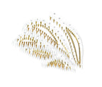 Airy Angled Glass Contemporary Chandelier product image