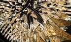 Airy Angled Glass Contemporary Chandelier product image