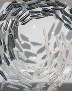 Airy Angled Glass Contemporary Chandelier product image