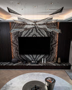 Airy Angled Glass Contemporary Chandelier product image