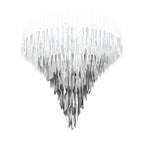 Airy Angled Glass Contemporary Chandelier product image
