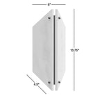 VEINA ALABASTER GEOMETRIC WALL LAMP ONYX by Bling Lighting Studio
