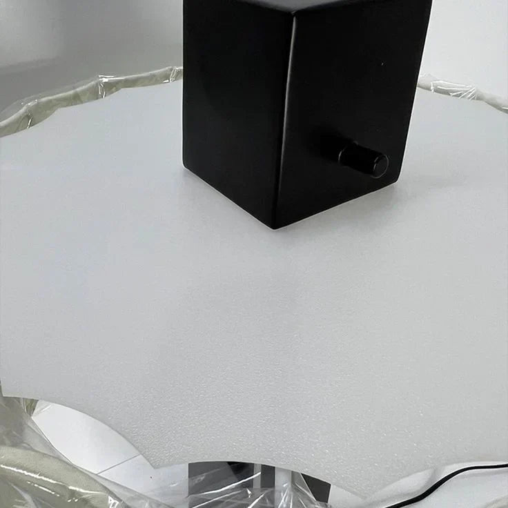 MARVIA ALABASTER PANTHEON TABLE LAMP by Bling Lighting Studio