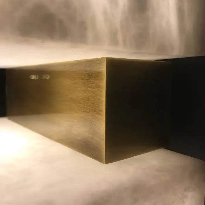 Alabaster Cubes Wall Sconce by Bling Lighting Studio