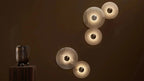 Alabaster Flushmount Wall Sconce by Bling Lighting Studio