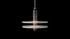 Alabaster Mono Penadnt Solar Eclipse by Bling Lighting Studio