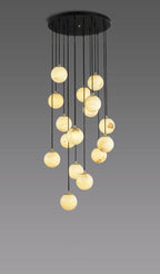 Alabaster Pendant Light by Bling Lighting Studio