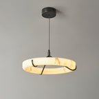 Alabaster Ring Pendant Chandelier product image