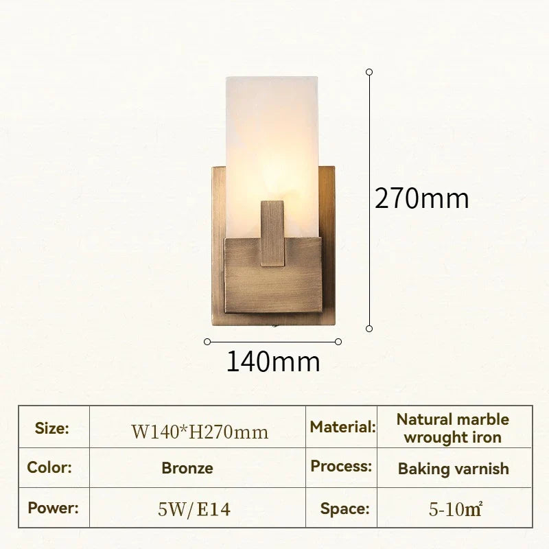 Altara Alabaster Wall Sconce product image