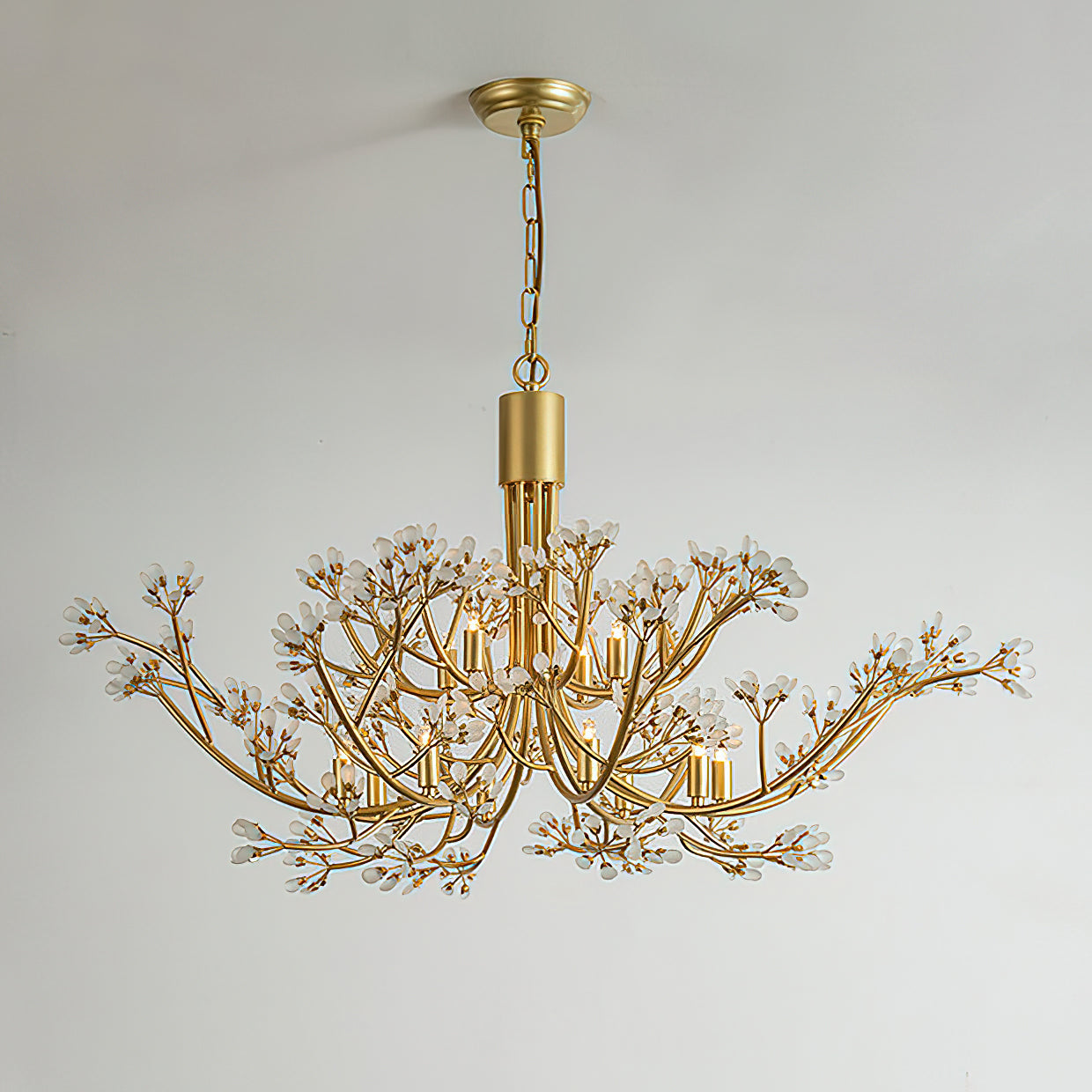Anais Crystal Branch Chandelier by Bling Lighting Studio