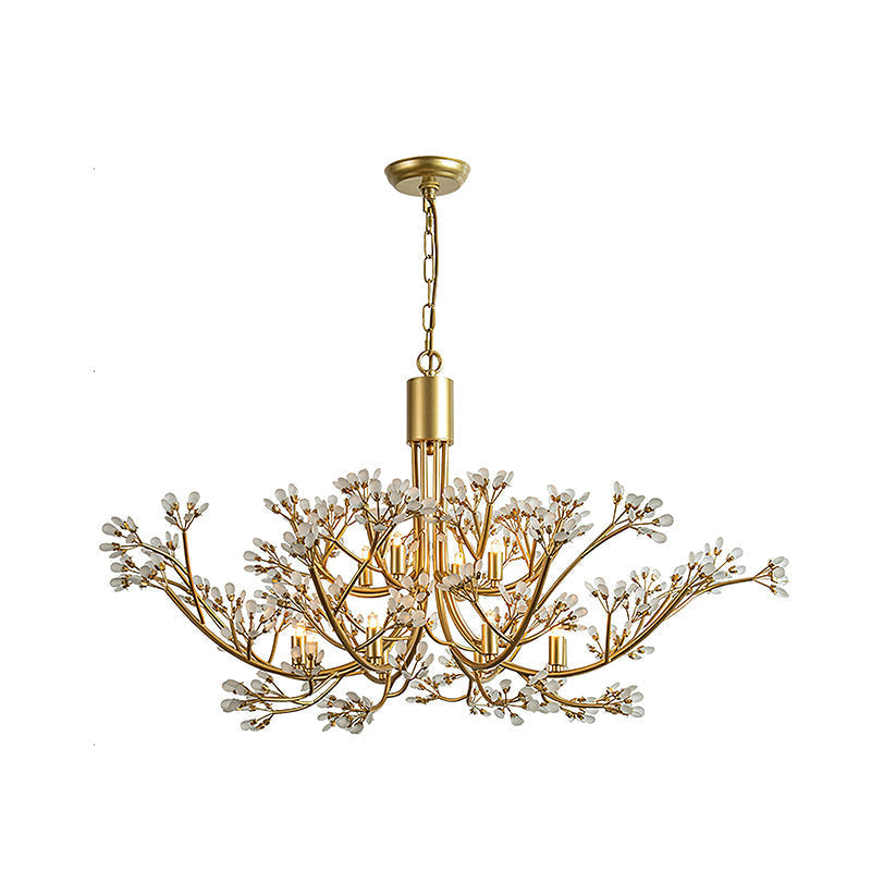 Anais Crystal Branch Chandelier by Bling Lighting Studio