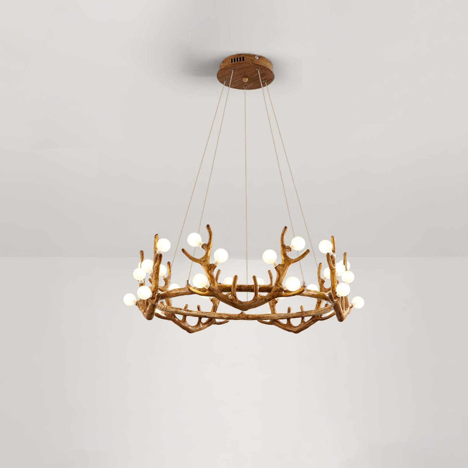 Antler Shape Branch Brass Chandelier product image