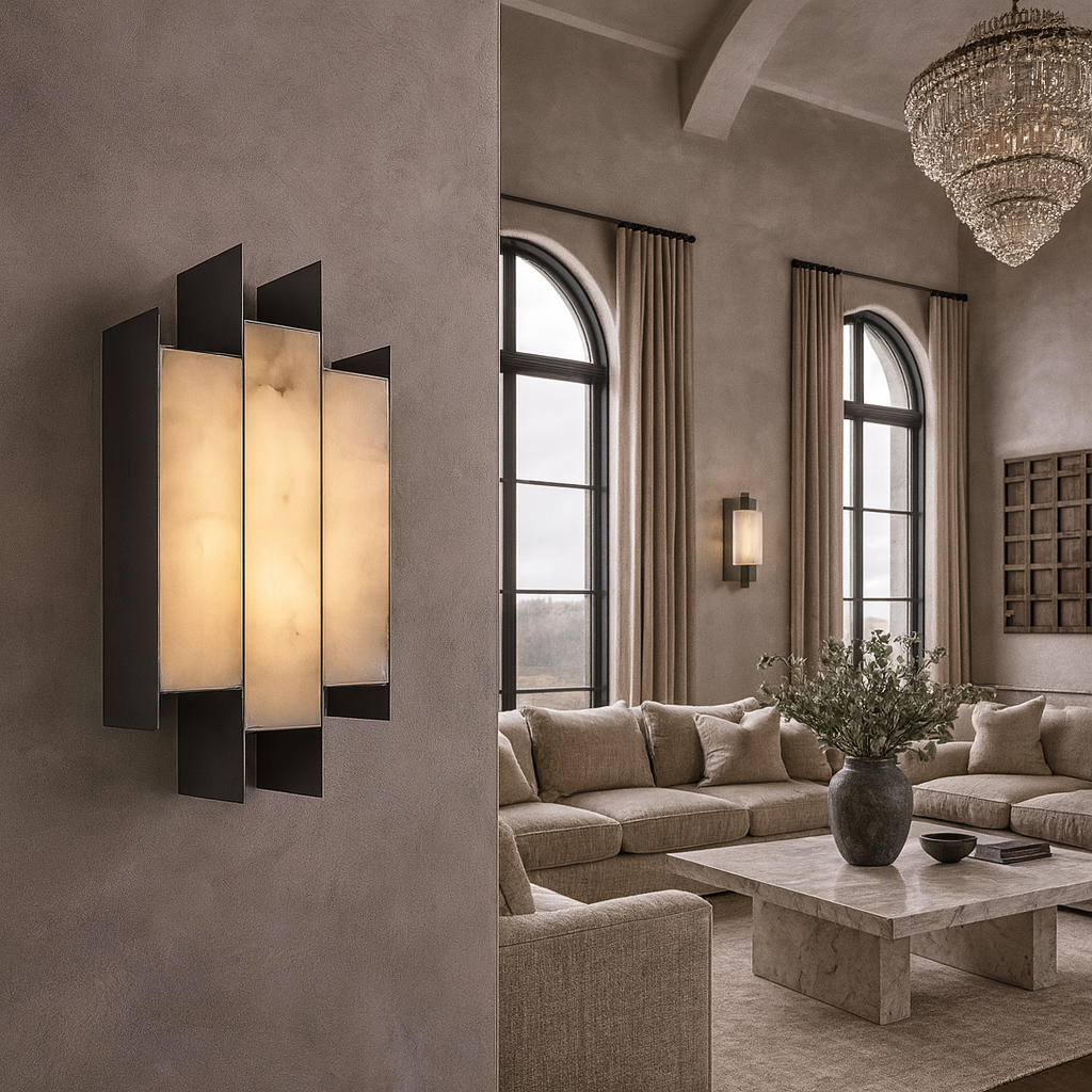 Arden Alabaster Sconce additional product view