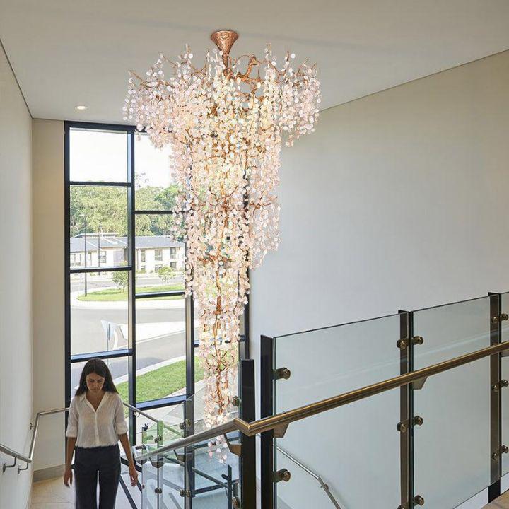 Ardent Branch Crystal Modern Large Branch Chandelier by Bling Lighting Studio