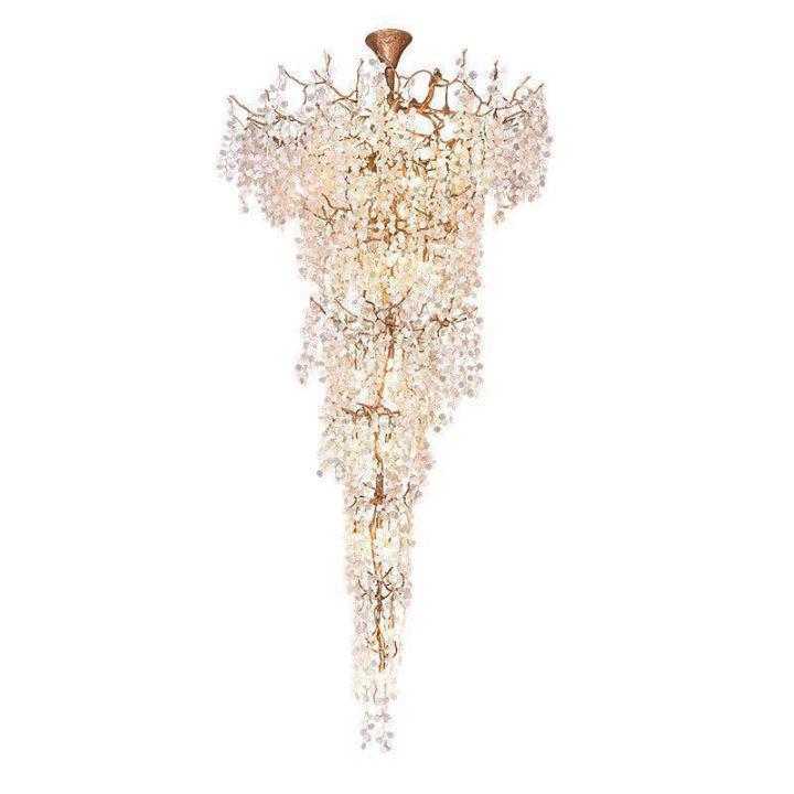 Ardent Branch Crystal Modern Large Branch Chandelier by Bling Lighting Studio