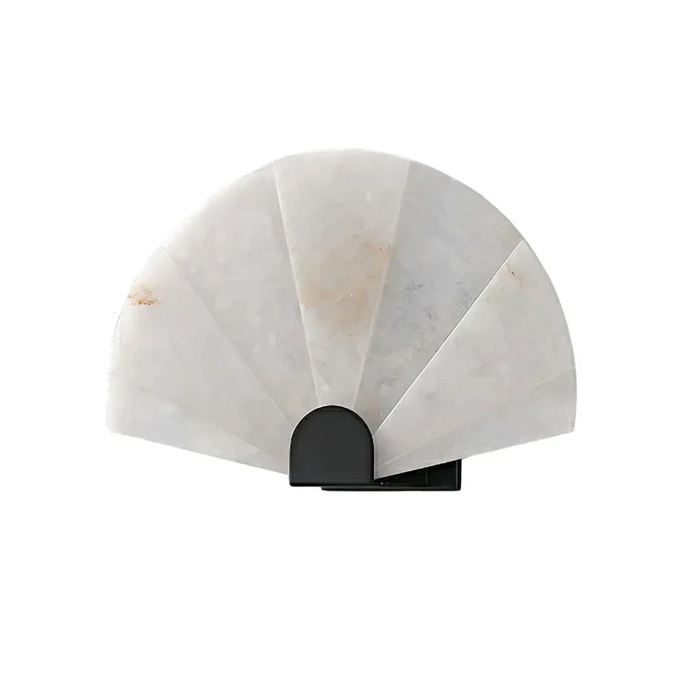 ARLUME ALABASTER FAN WALL SCONCES by Bling Lighting Studio