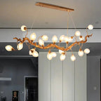 Art Clear Elegance Bubble Branch Linear Chandelier by Bling Lighting Studio