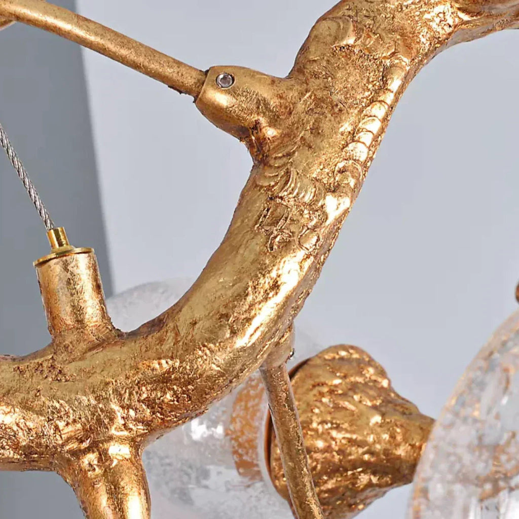 Art Clear Elegance Bubble Branch Linear Chandelier by Bling Lighting Studio