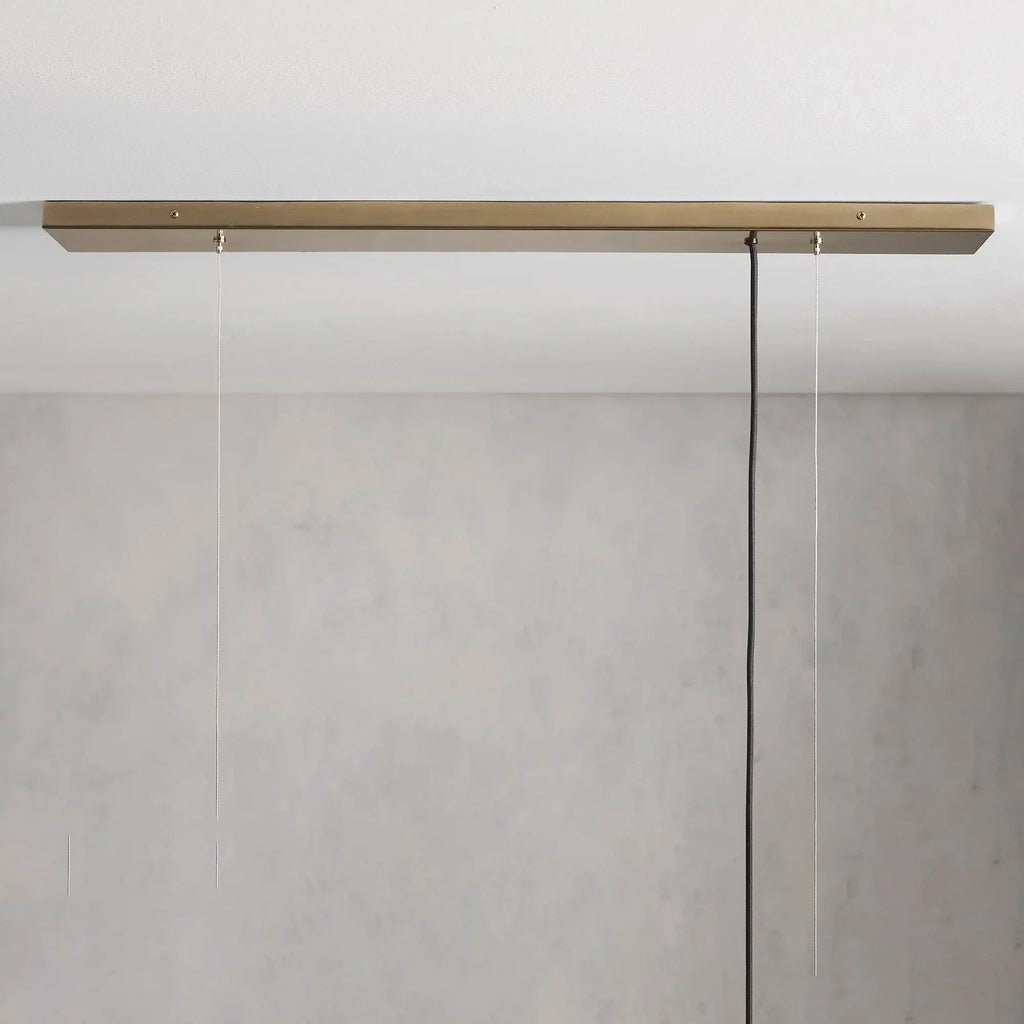 Art Glass Jeunet Rectangular Chandelier product image