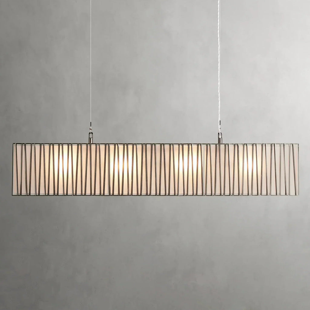 Art Glass Jeunet Rectangular Chandelier product image