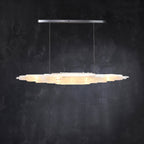 Art Selenite Small Chandelier for Bedrooms by Bling Lighting Studio