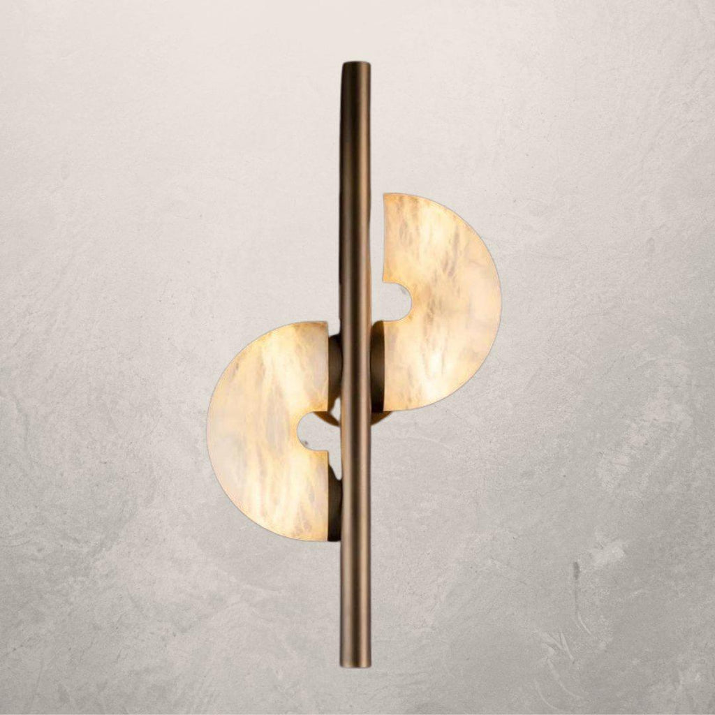Arya Alabaster Wall Lamp by Bling Lighting Studio