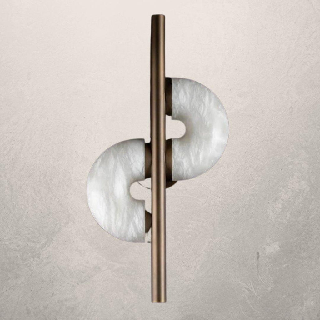 Arya Alabaster Wall Lamp by Bling Lighting Studio