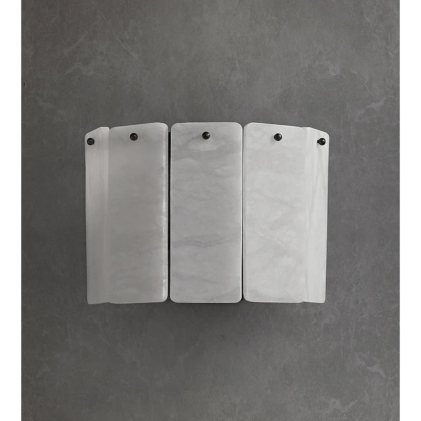 AURA ALABASTER WALL SCONCES by Bling Lighting Studio