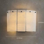 AURA ALABASTER WALL SCONCES by Bling Lighting Studio