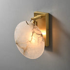 Auralis Alabaster Wall Sconce detail view