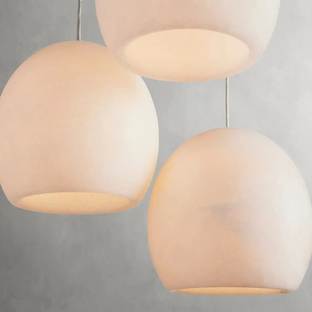 Auris 3-Light Linear Alabaster Chandelier additional product view