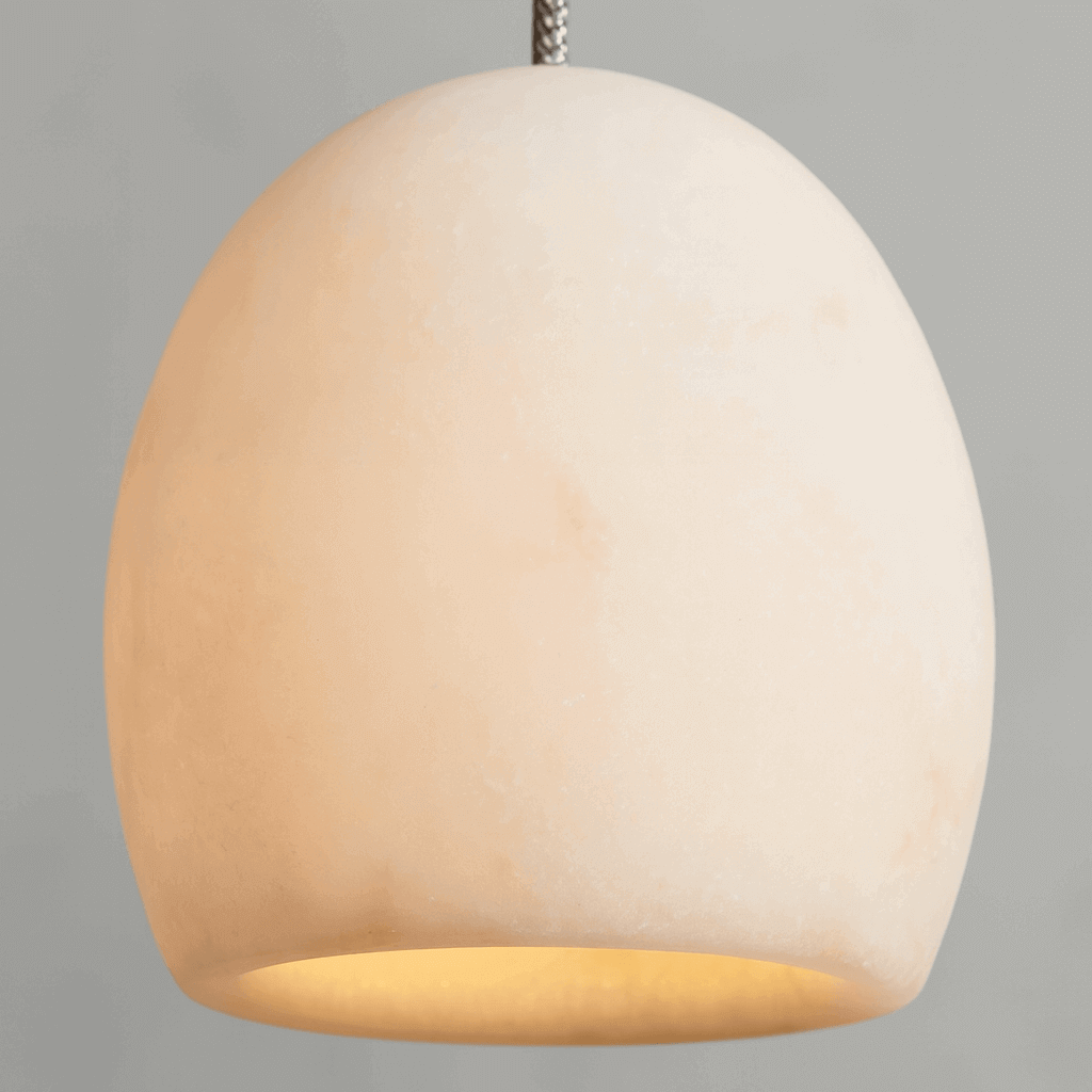 Auris Alabaster Pendant chandelier detail view