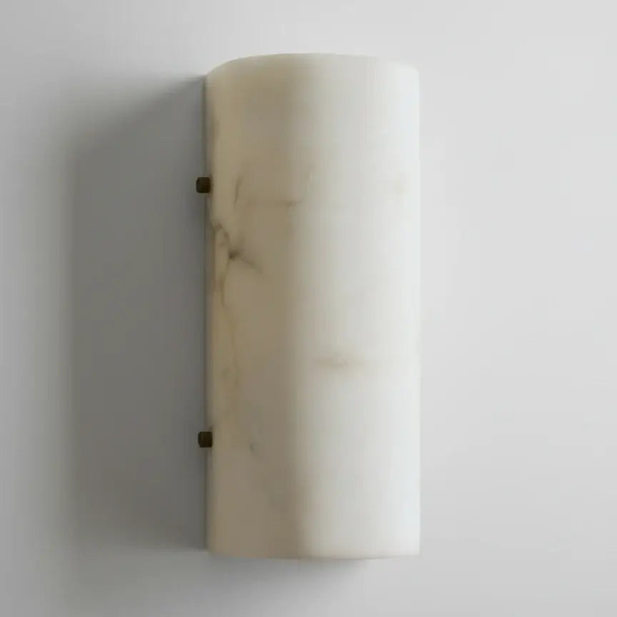 Auris Alabaster Wall Sconce material and finish detail