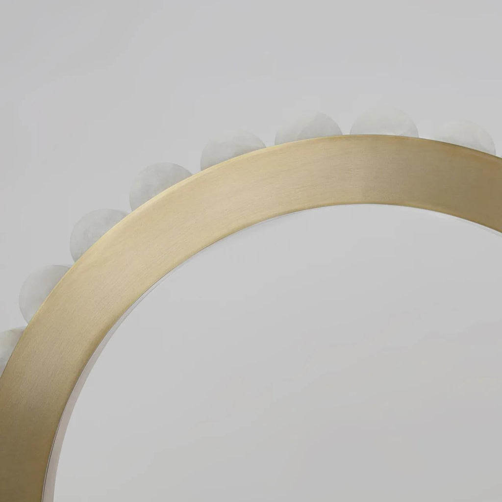 Avalon Alabaster Chandelier by Bling Lighting Studio