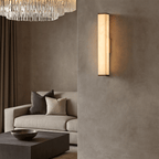 Avana Alabaster Wall Sconce detail view