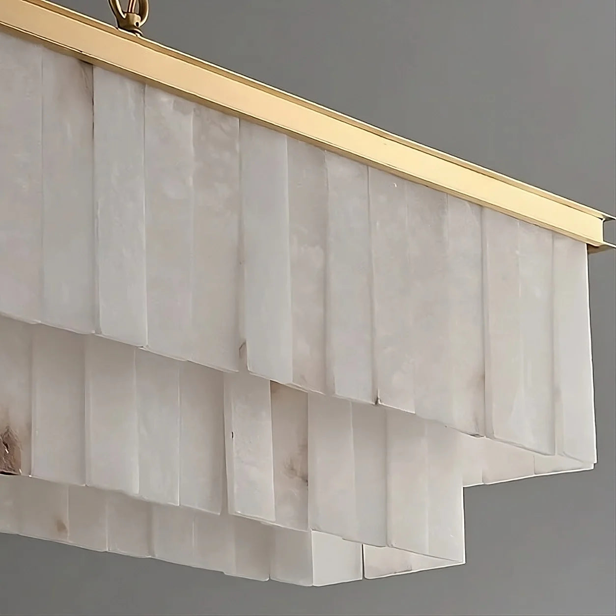Windsor Linear Alabaster Dining Chandelier product image