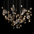 Champagne Crystal Meteor Chandelier