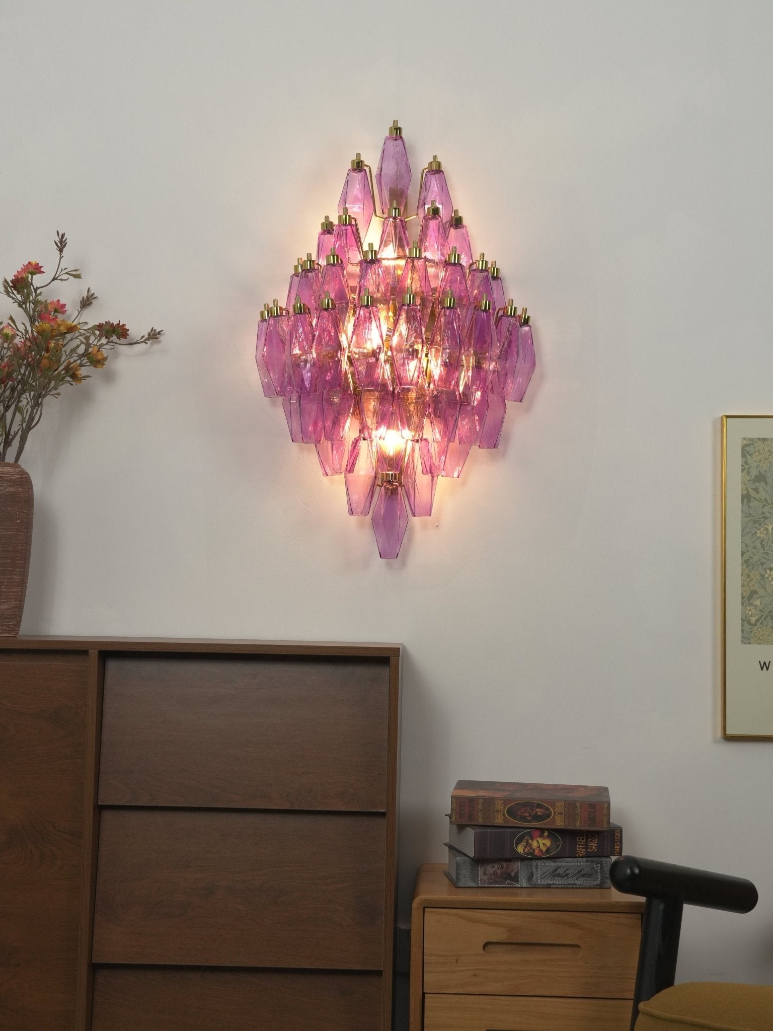 Sorrento Wall Light Glass lighting by Bling Lighting Studio