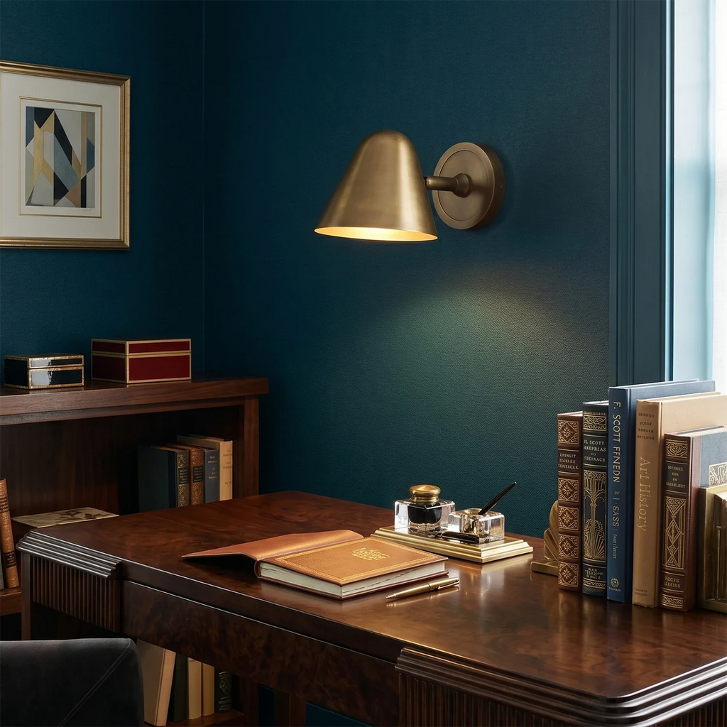 Ballstonn Brass Wall Light