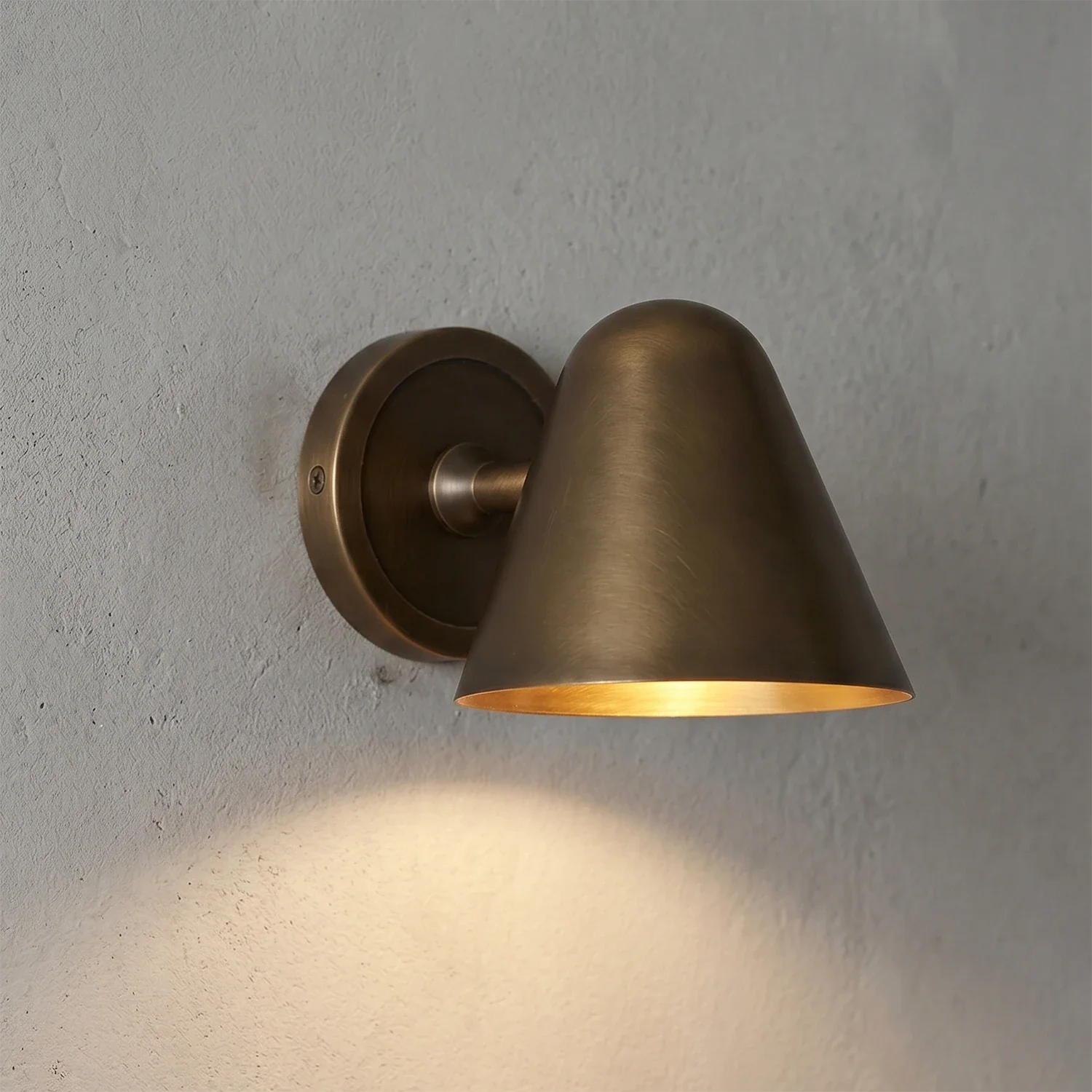 Ballstonn Brass Wall Light