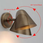 Ballstonn Brass Wall Light