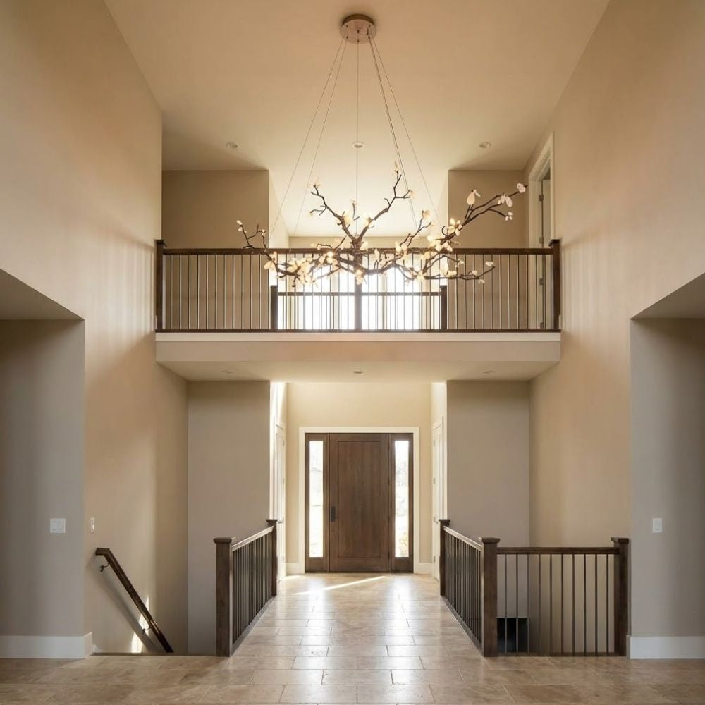 Barhed Tree Branch Chandelier by Bling Lighting Studio