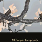 Barhed Tree Branch Chandelier by Bling Lighting Studio