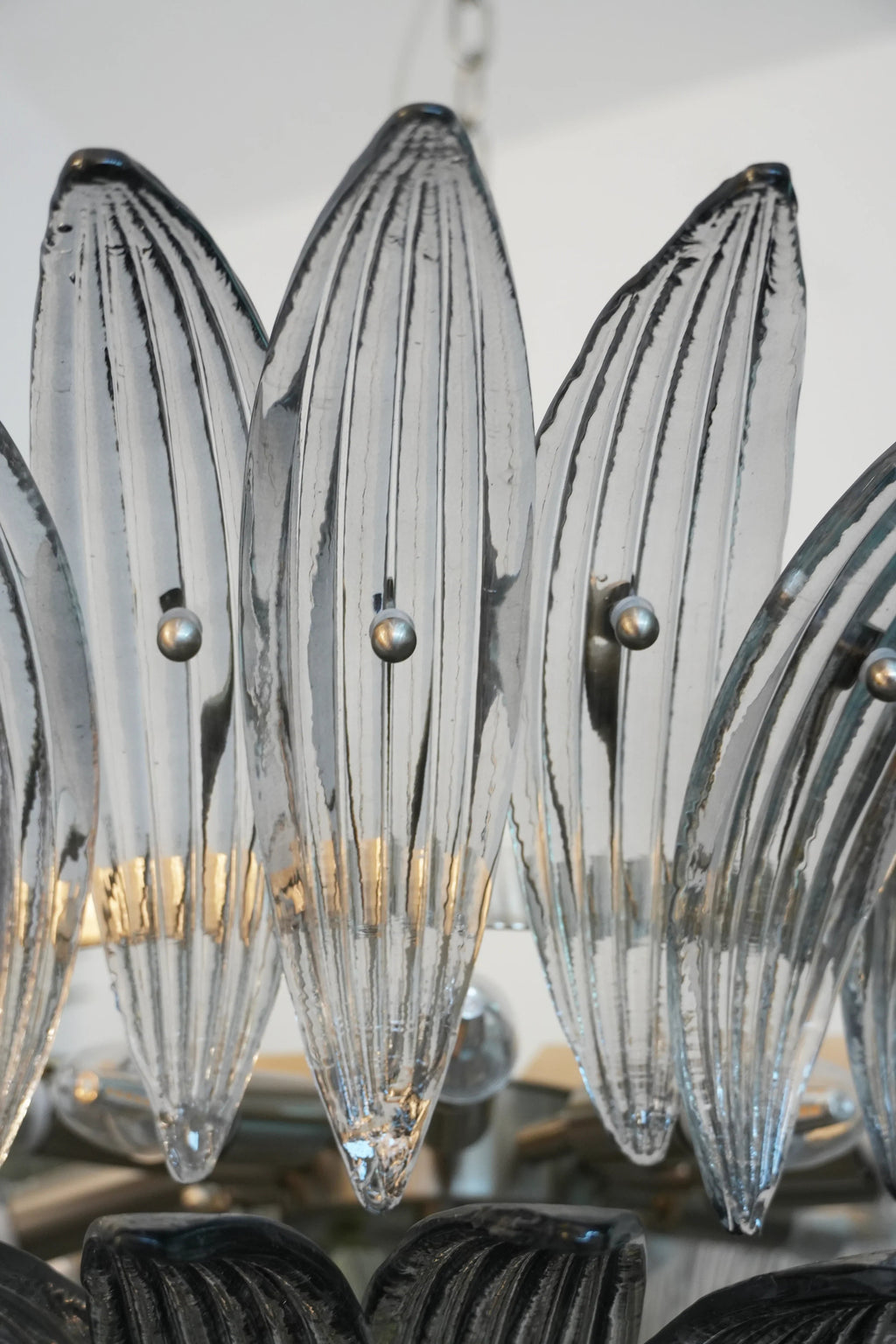 Beautifully Murano Palmette Smoked Chandelier product image