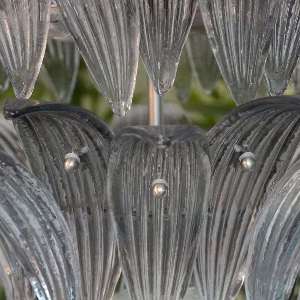 Beautifully Murano Palmette Smoked Chandelier product image